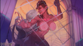 爆米花队长激情呈现：卡拉赫动漫风大尺度诱惑，高潮迭起！